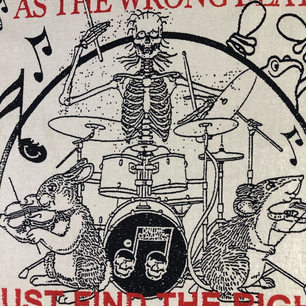 Online Ceramics Arjuna O’Neal Wrong Beat Find The Right Rhythm Tan T Shirt XL - Picture 5 of 7